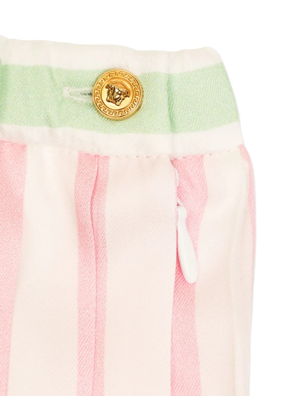 Versace Kids pleated skirt Roze