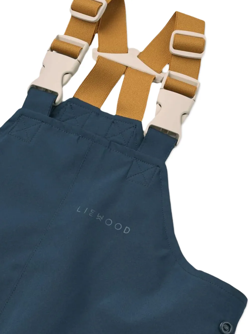 Liewood Jack en tuinbroek met dinosaurusprint Blauw