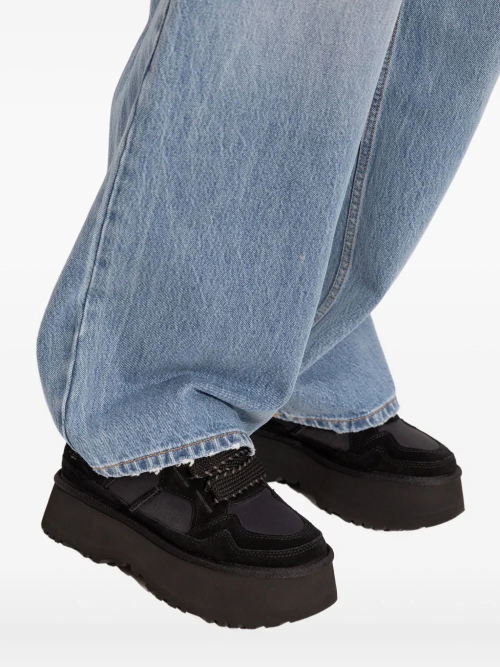 UGG Astromel platform lace-up sneakers Black