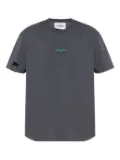 Iceberg logo-embroidered cotton T-shirt - Grey