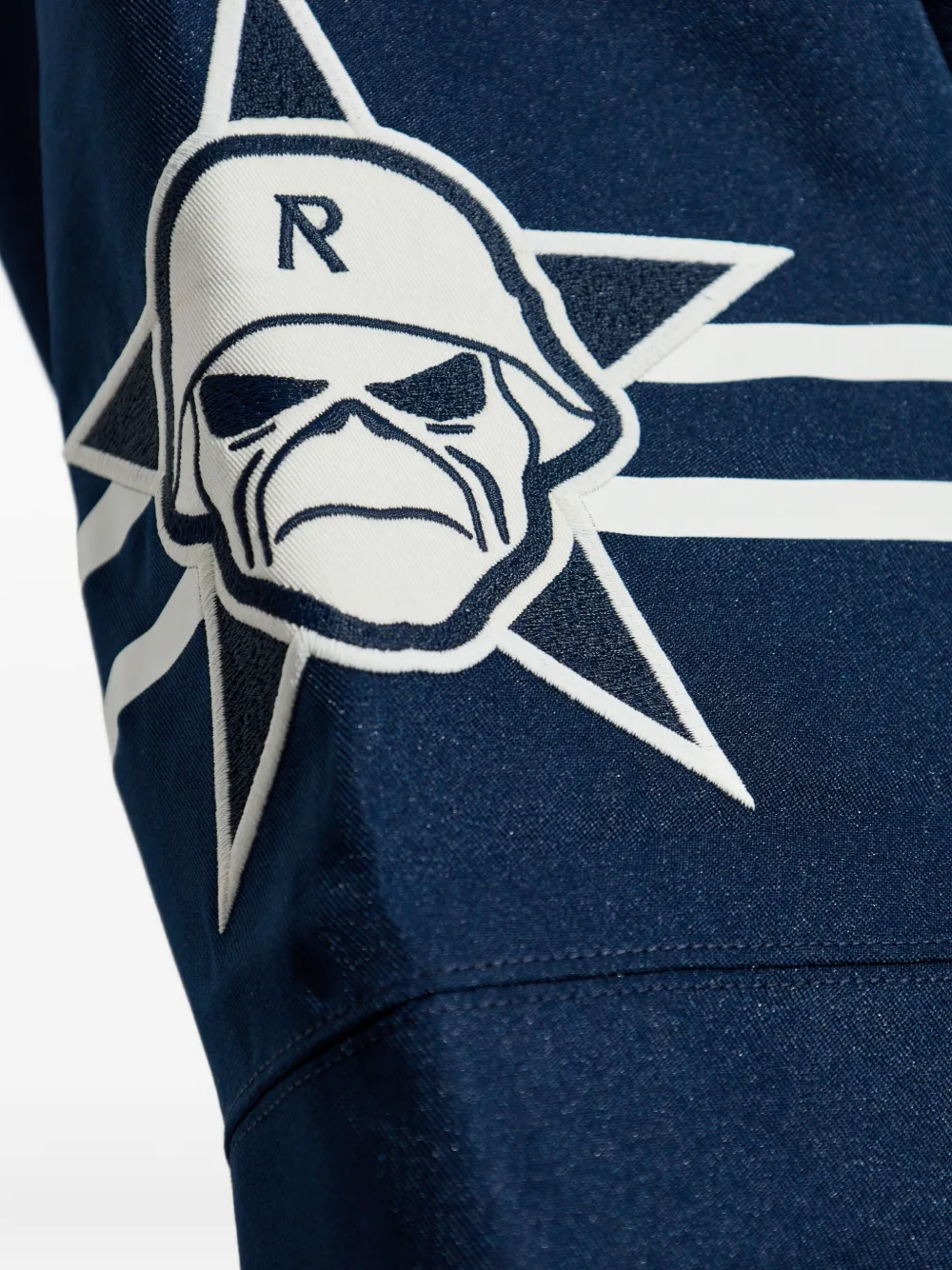 Represent x Iron Maiden Anniversary nummer 75 jersey verfraaid met sterren Blauw