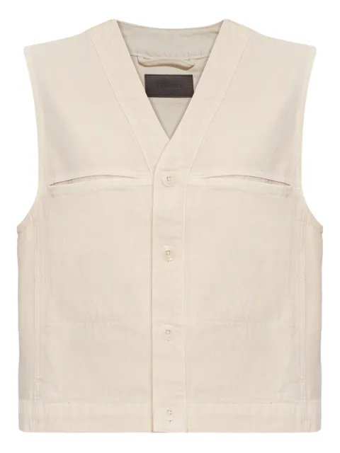 LEMAIRE button-fastening sleeveless vest