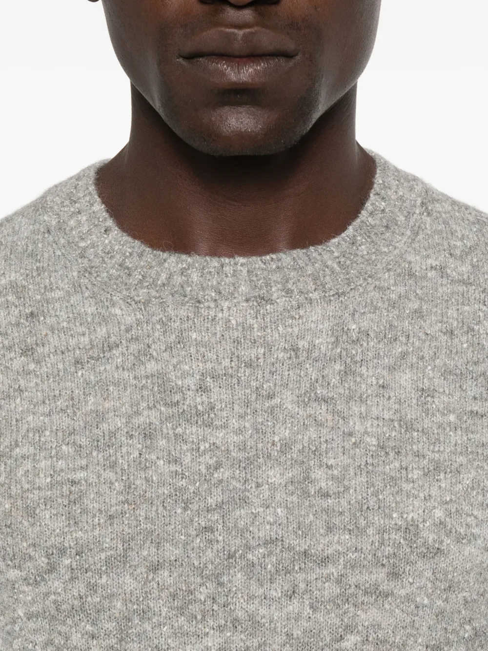 Brunello Cucinelli Trui met hoge hals Grijs