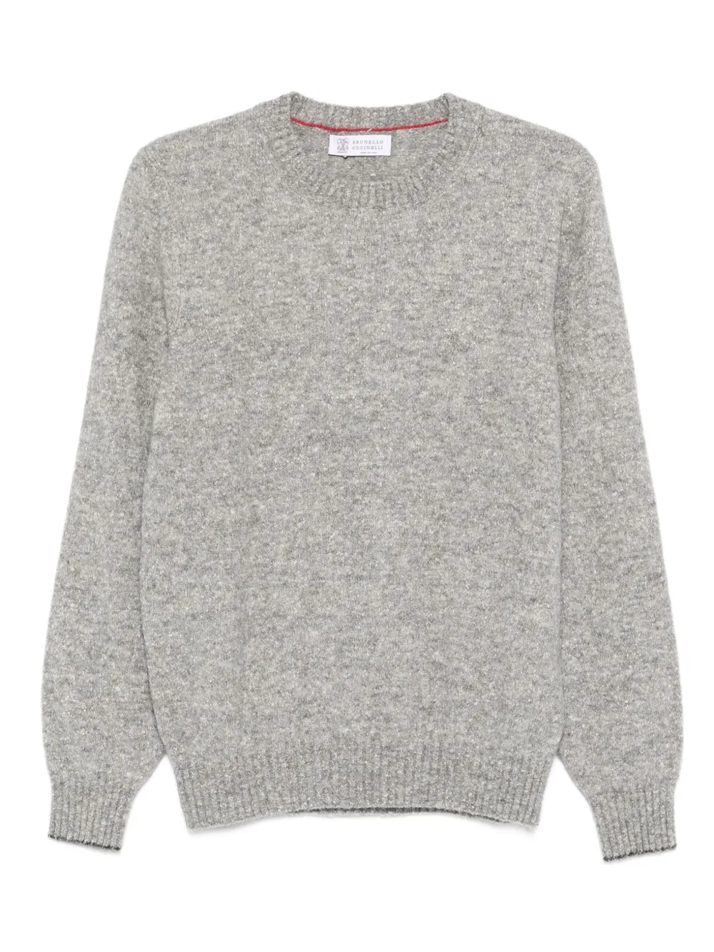 Brunello Cucinelli Trui met hoge hals Grijs