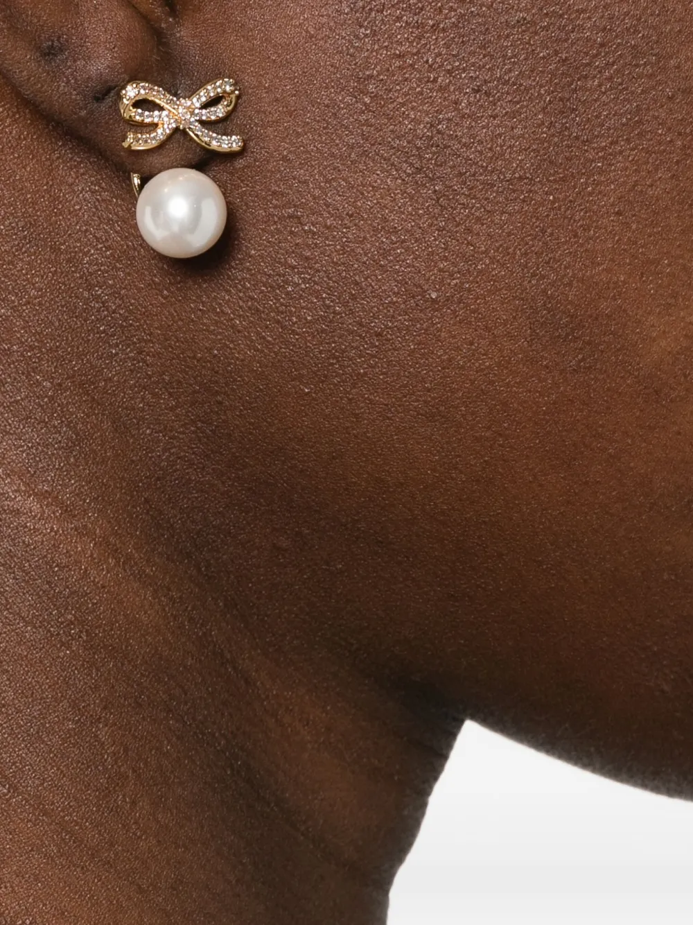 Self-Portrait Oorbellen met parels - Goud