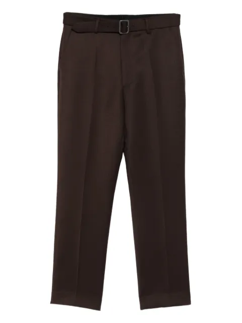 MM6 Maison Margiela belted cotton trousers