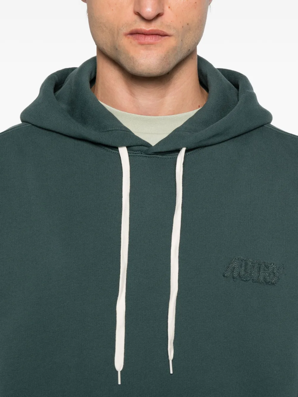 Autry Hoodie met geborduurd logo Groen