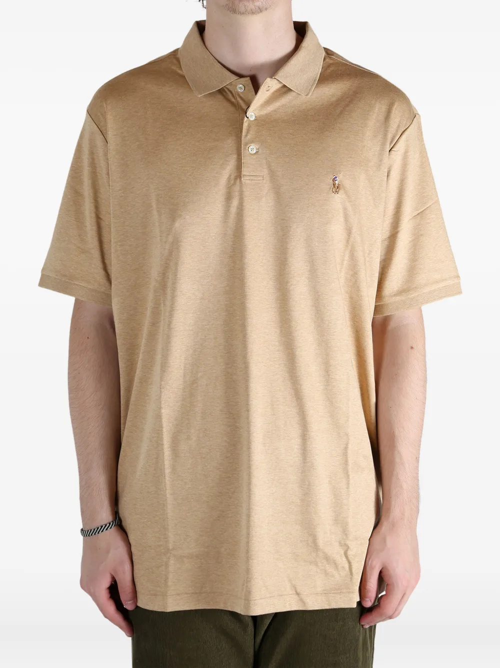 Polo Ralph Lauren short-sleeve cotton polo shirt - Beige