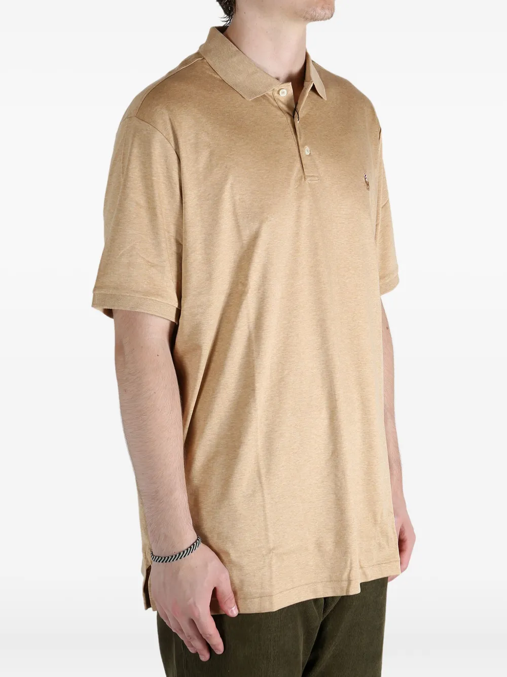 Polo Ralph Lauren short-sleeve cotton polo shirt Beige