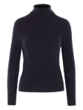 Allude ribbed turtleneck sweater - Blue
