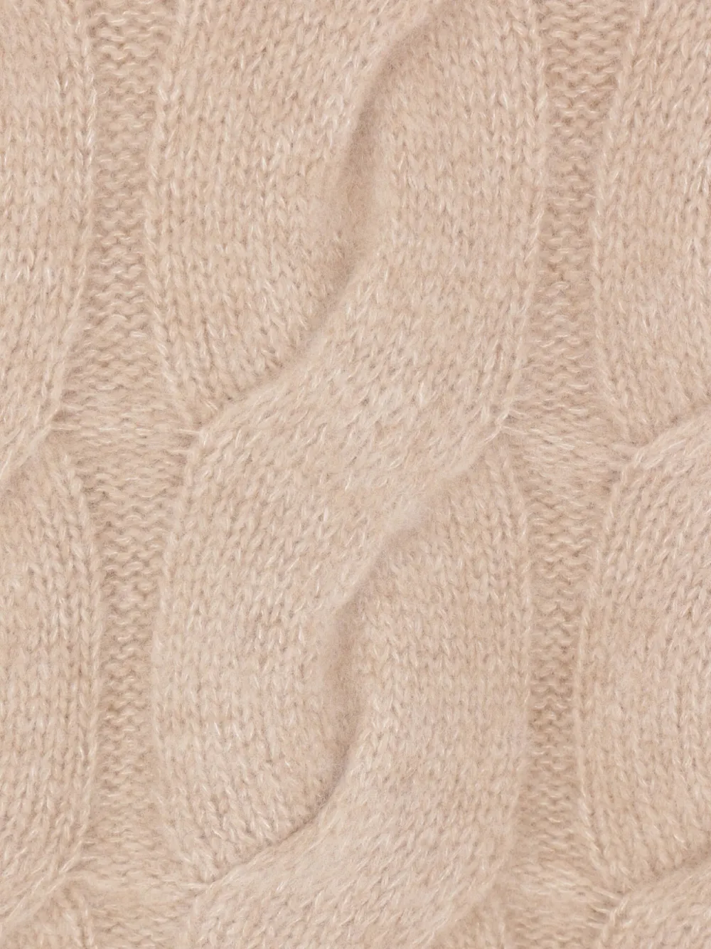 Allude Trui van kasjmiermix Beige