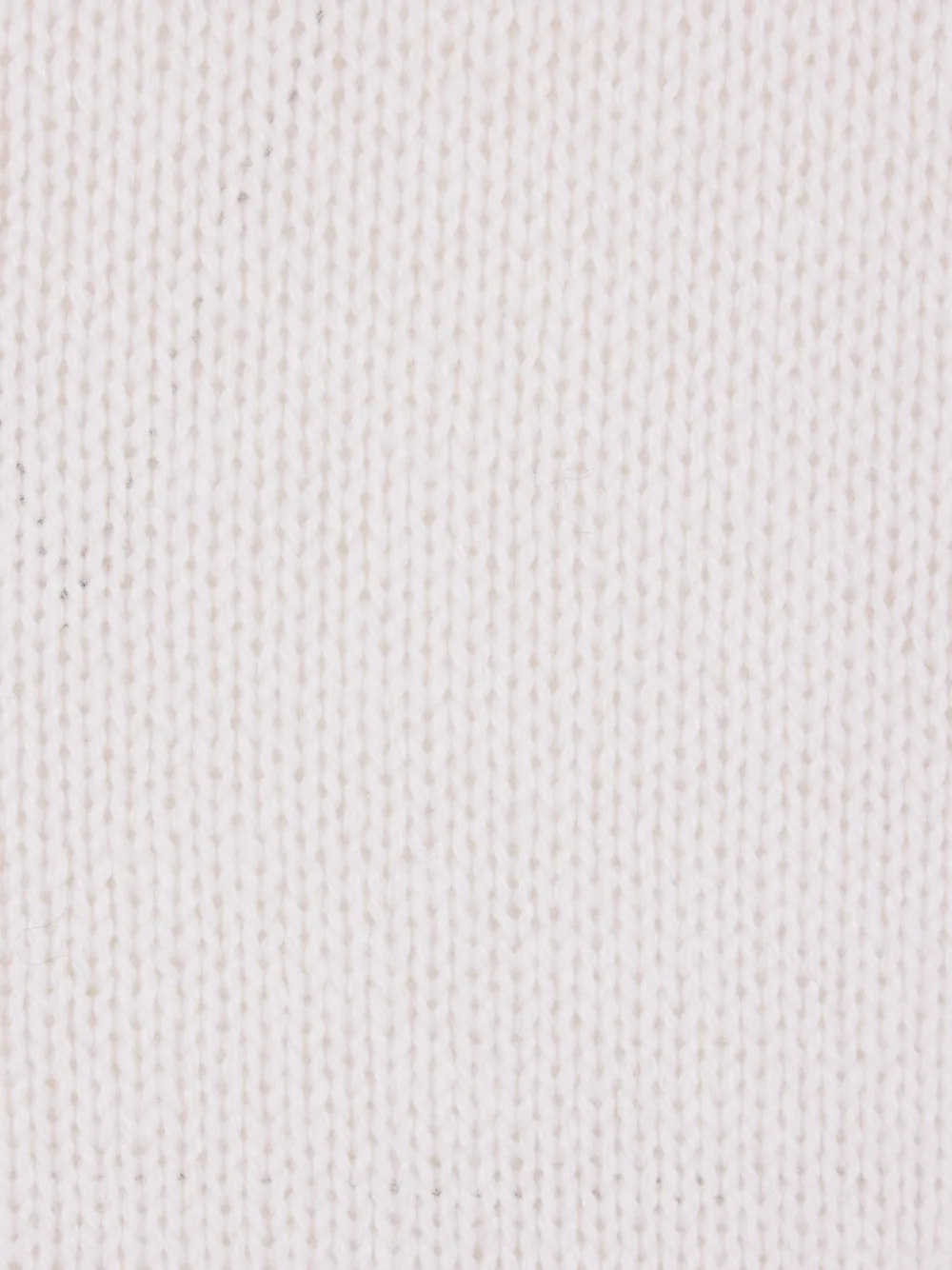 Allude Kasjmier trui met ronde hals Wit