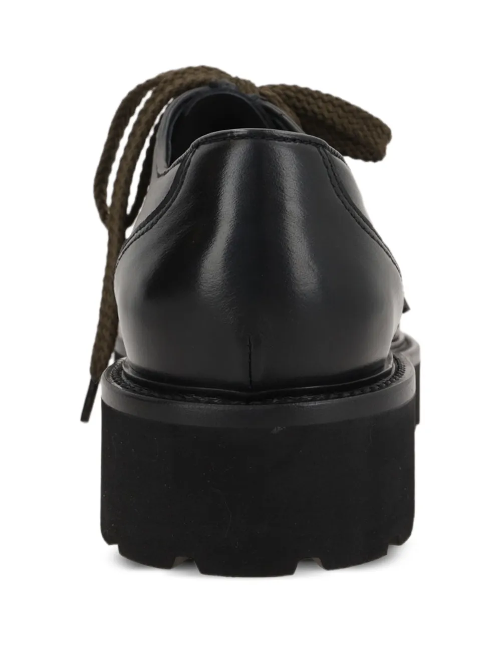 Doucal's Derby veterschoenen met chunky zool Zwart