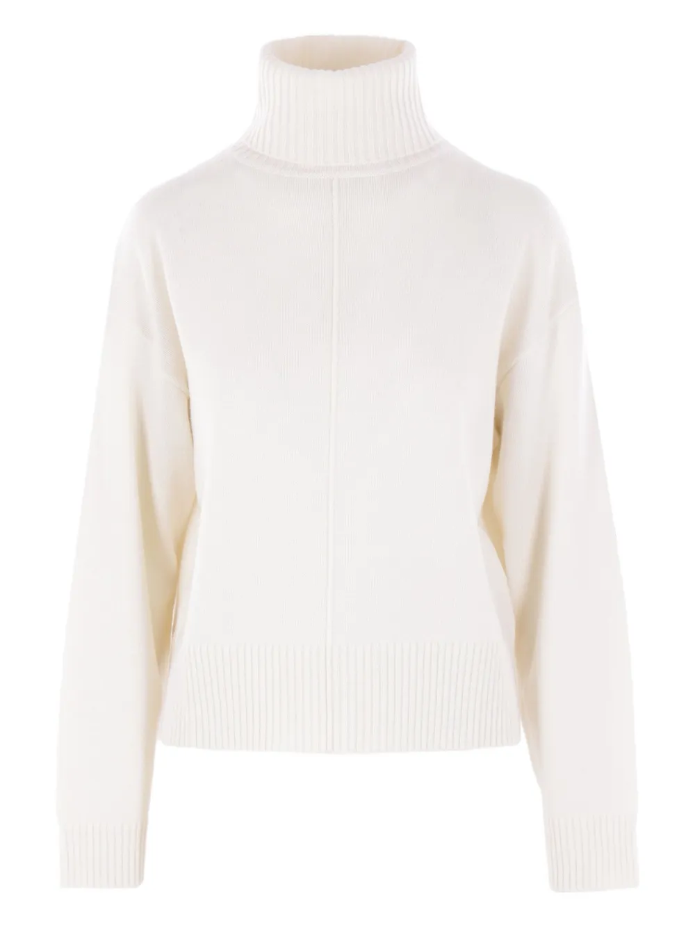 Allude ribbed turtleneck sweater | Neutrals | Image 1
