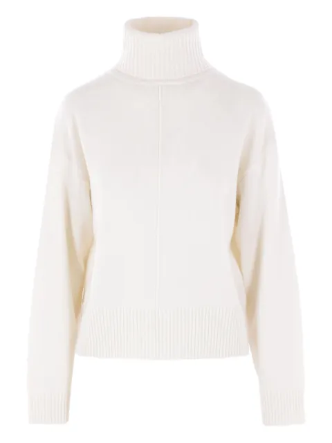 Allude ribbed turtleneck sweater