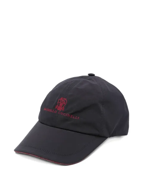 Brunello Cucinelli logo-embroidered baseball cap
