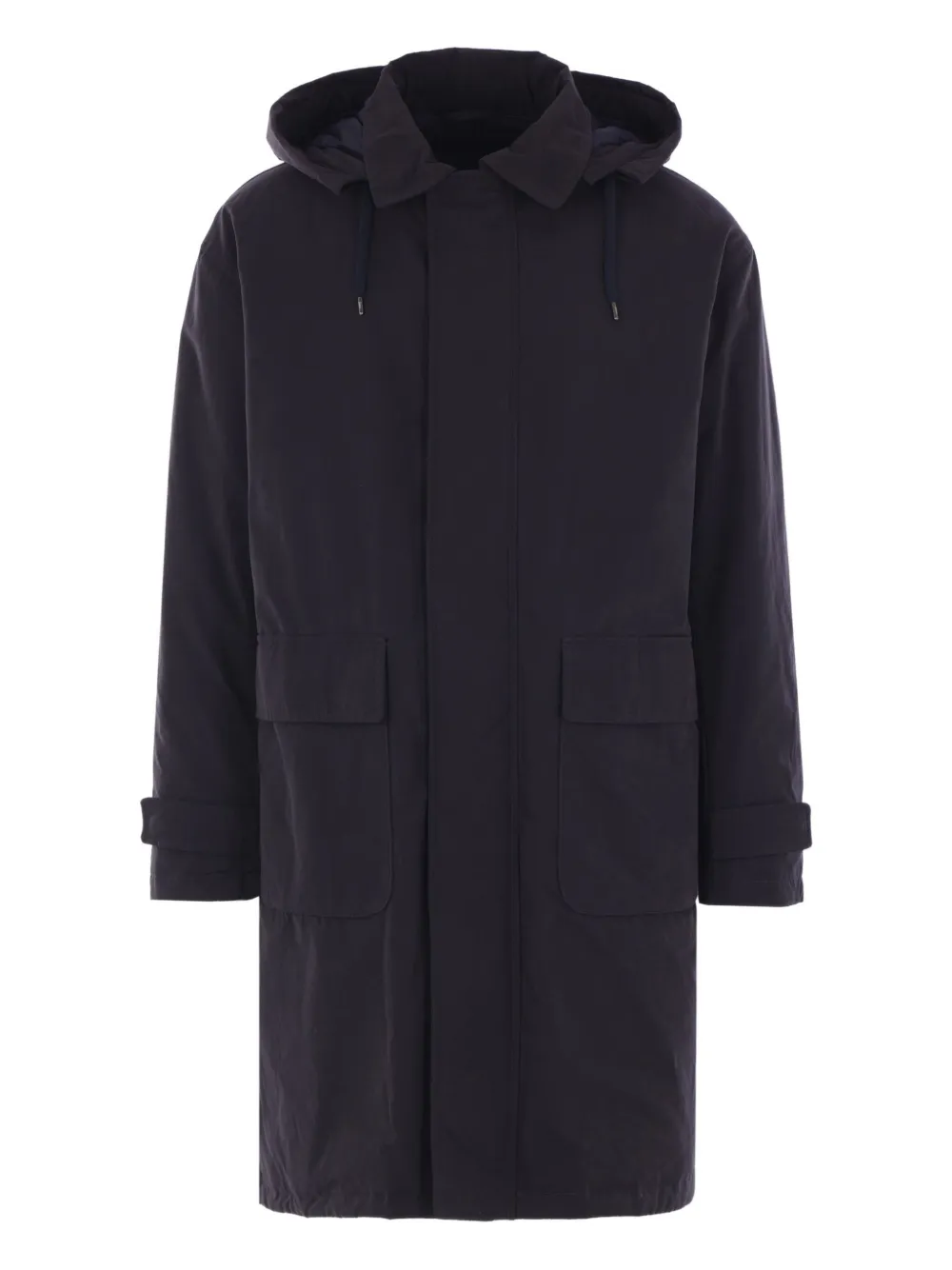 Herno hooded down-filled coat | Blue | Image 1