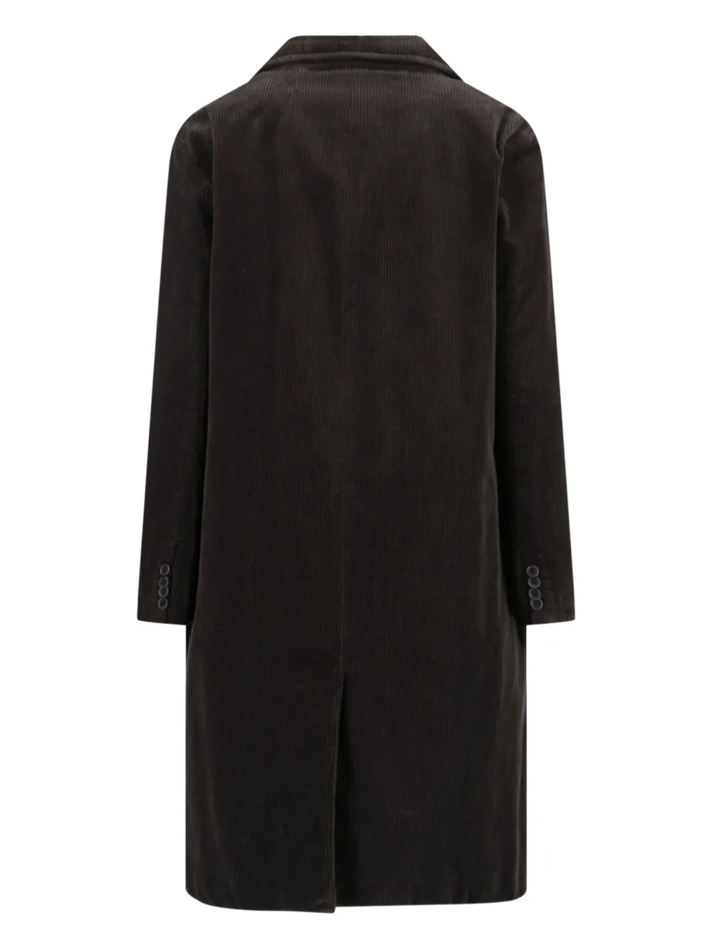 ASPESI ribbed corduroy coat Bruin