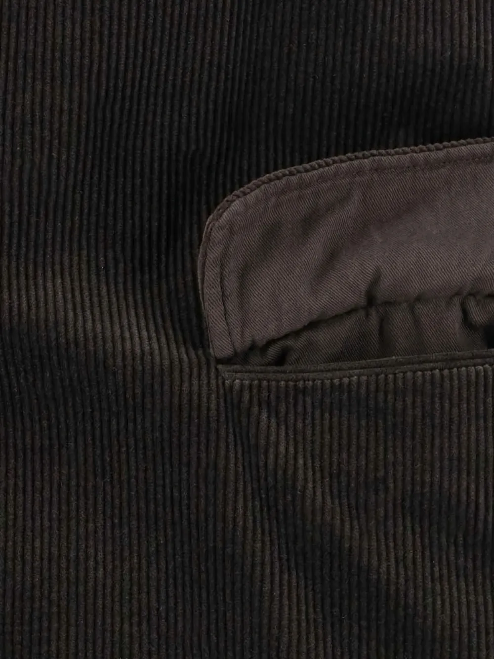 ASPESI ribbed corduroy coat Bruin