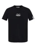 Iceberg embroidered-graphic T-shirt - Black