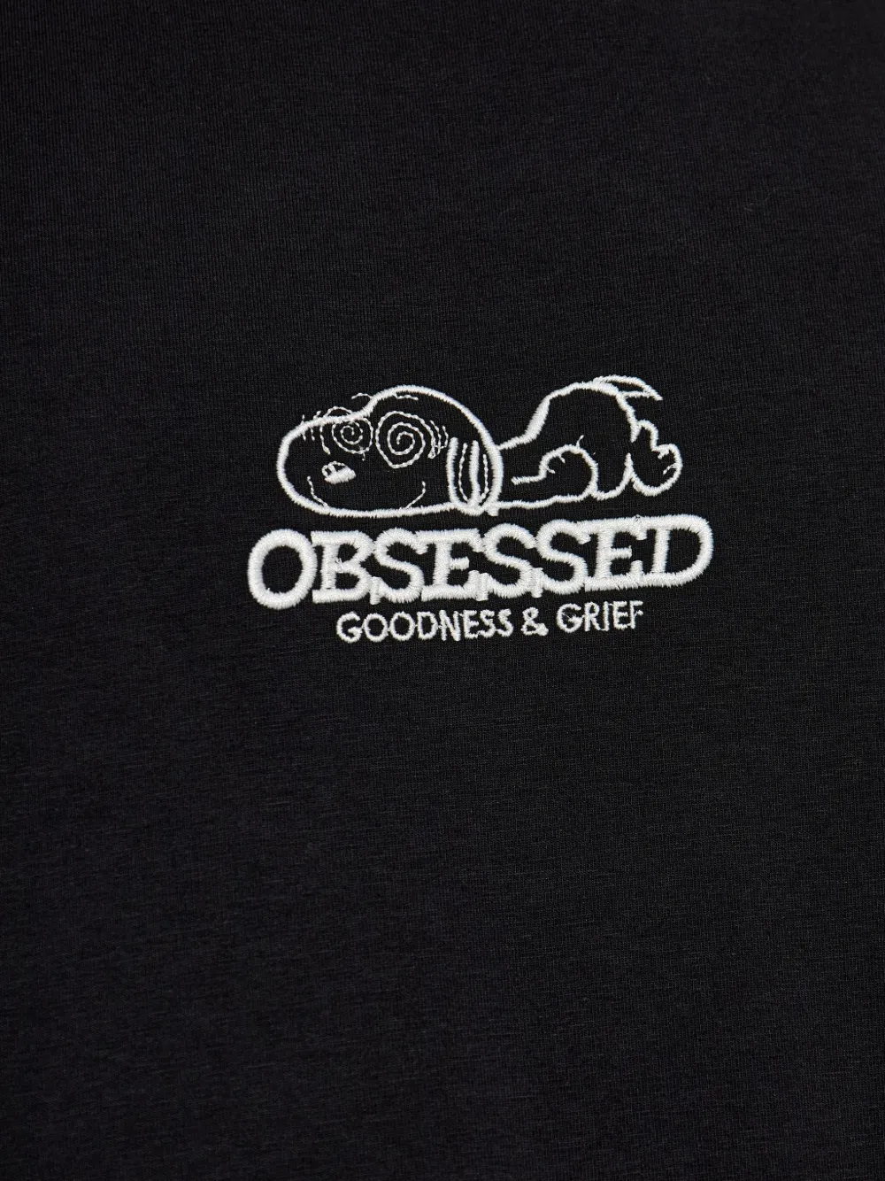 Iceberg T-shirt met borduurwerk Zwart
