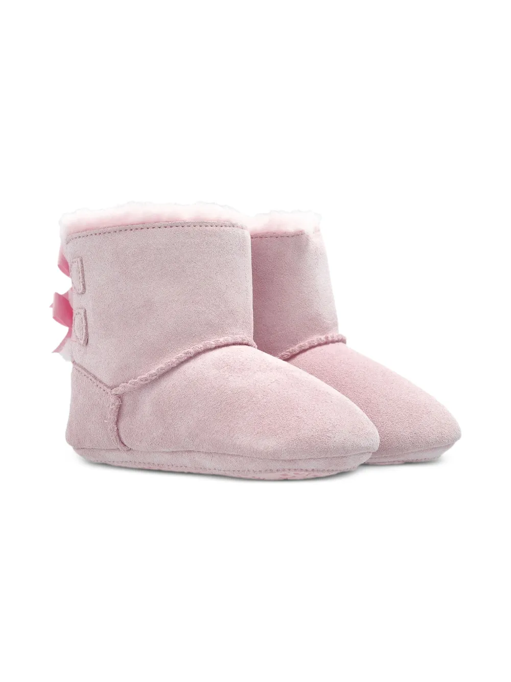 UGG Kids ribbon-bow pre-walkers Pink