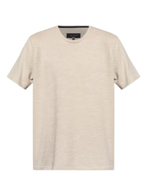 rag & bone mélange-effect cotton T-shirt