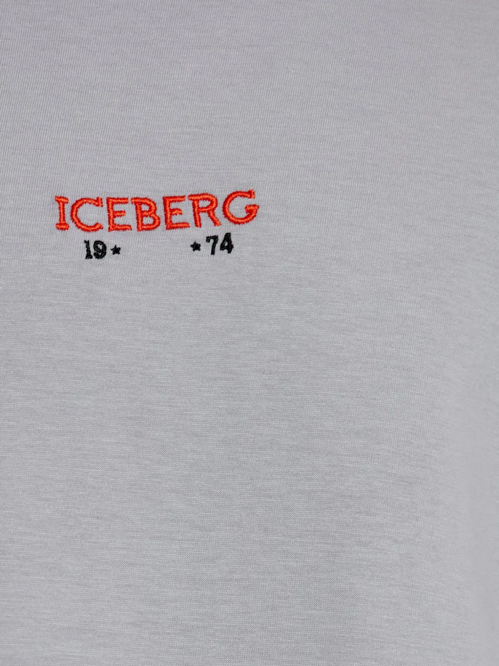 Iceberg T-shirt met geborduurd logo Grijs
