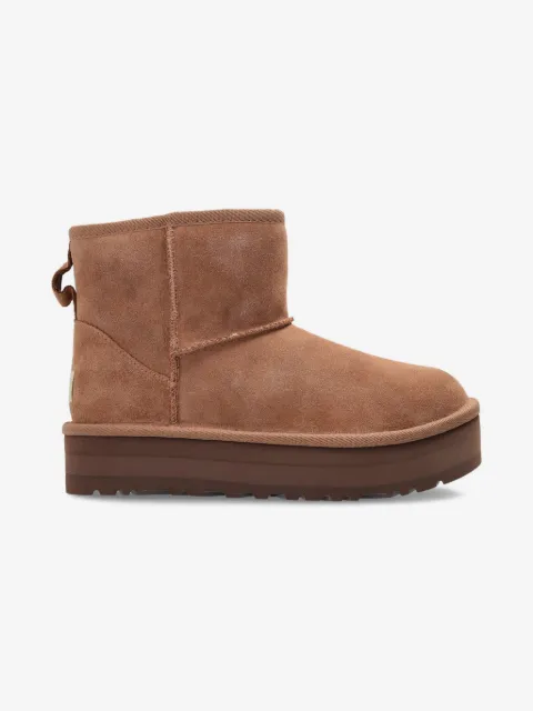 UGG Kids platform suede boots