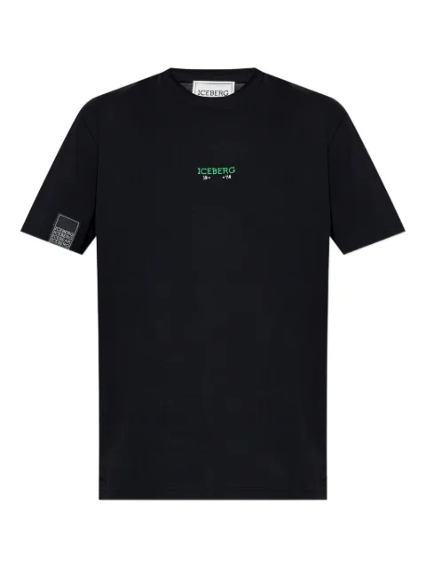 Iceberg playera de algodón con logo bordado