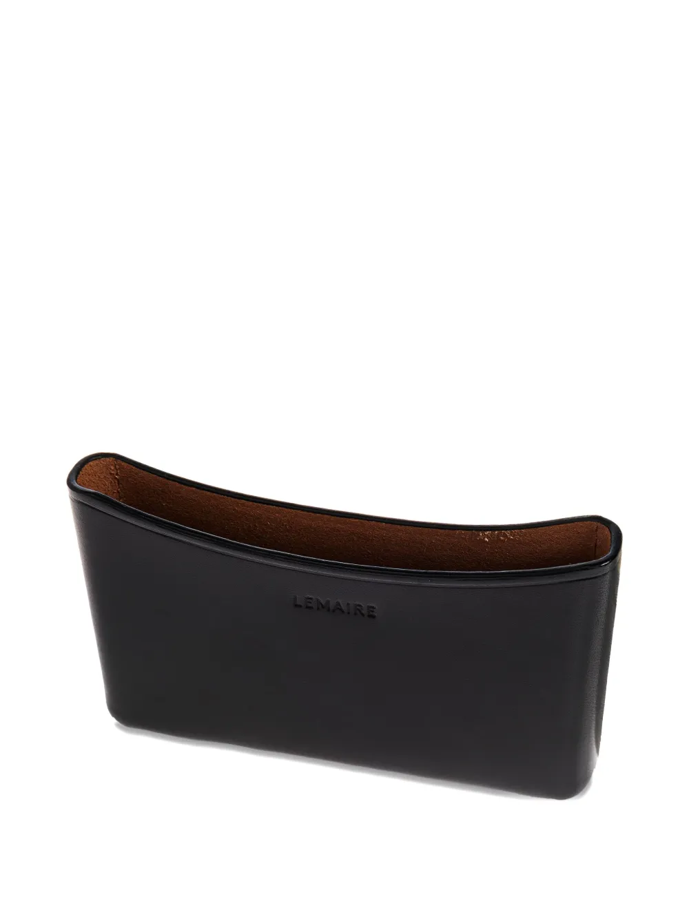 LEMAIRE Leren pasjeshouder Zwart