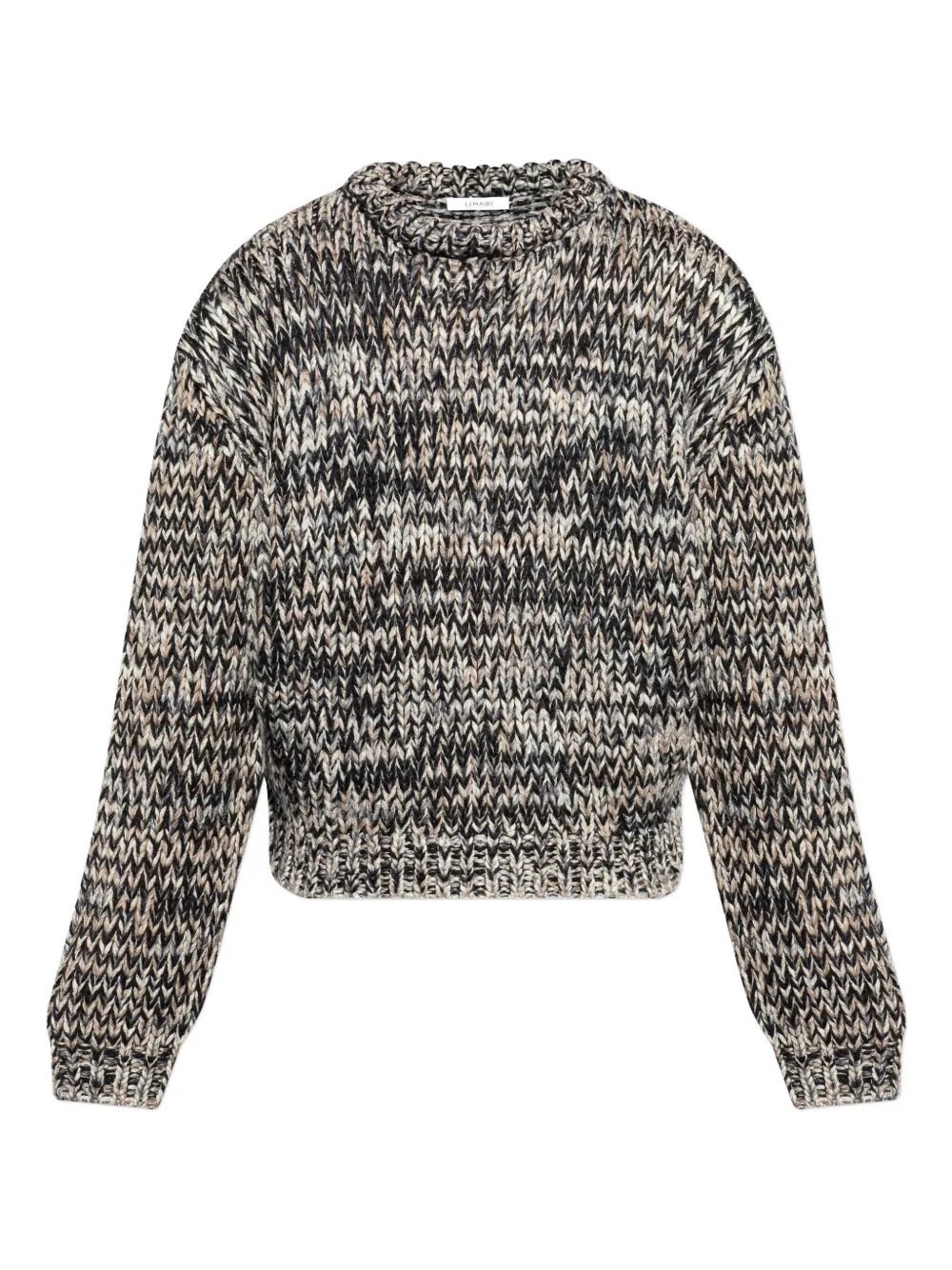 LEMAIRE textured wool sweater Grijs