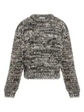 LEMAIRE textured wool sweater - Grey