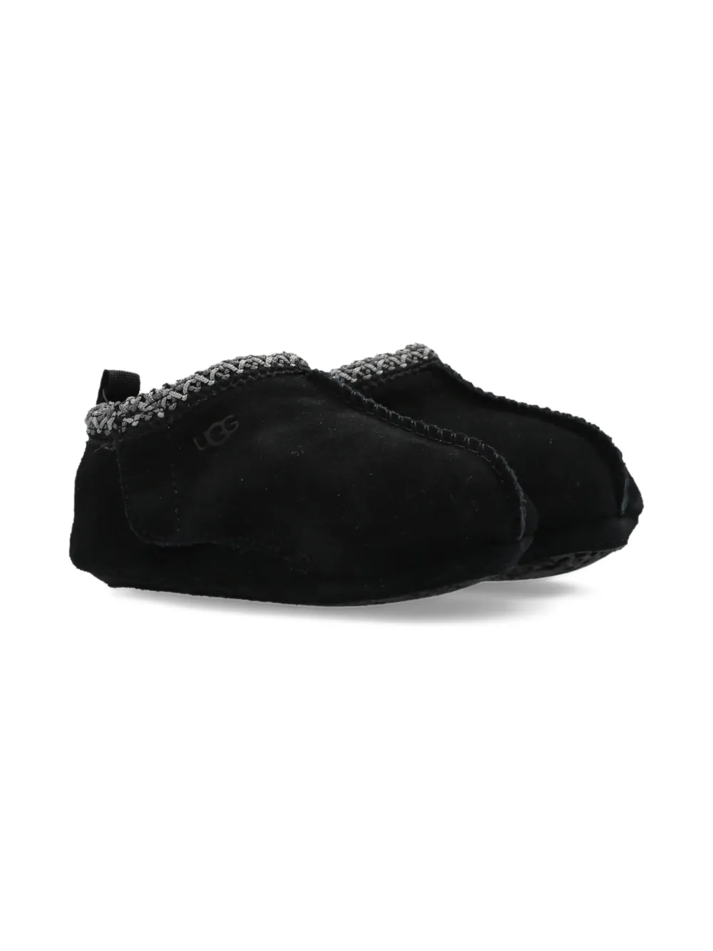 UGG Kids knitted-trim suede boots | Image 2