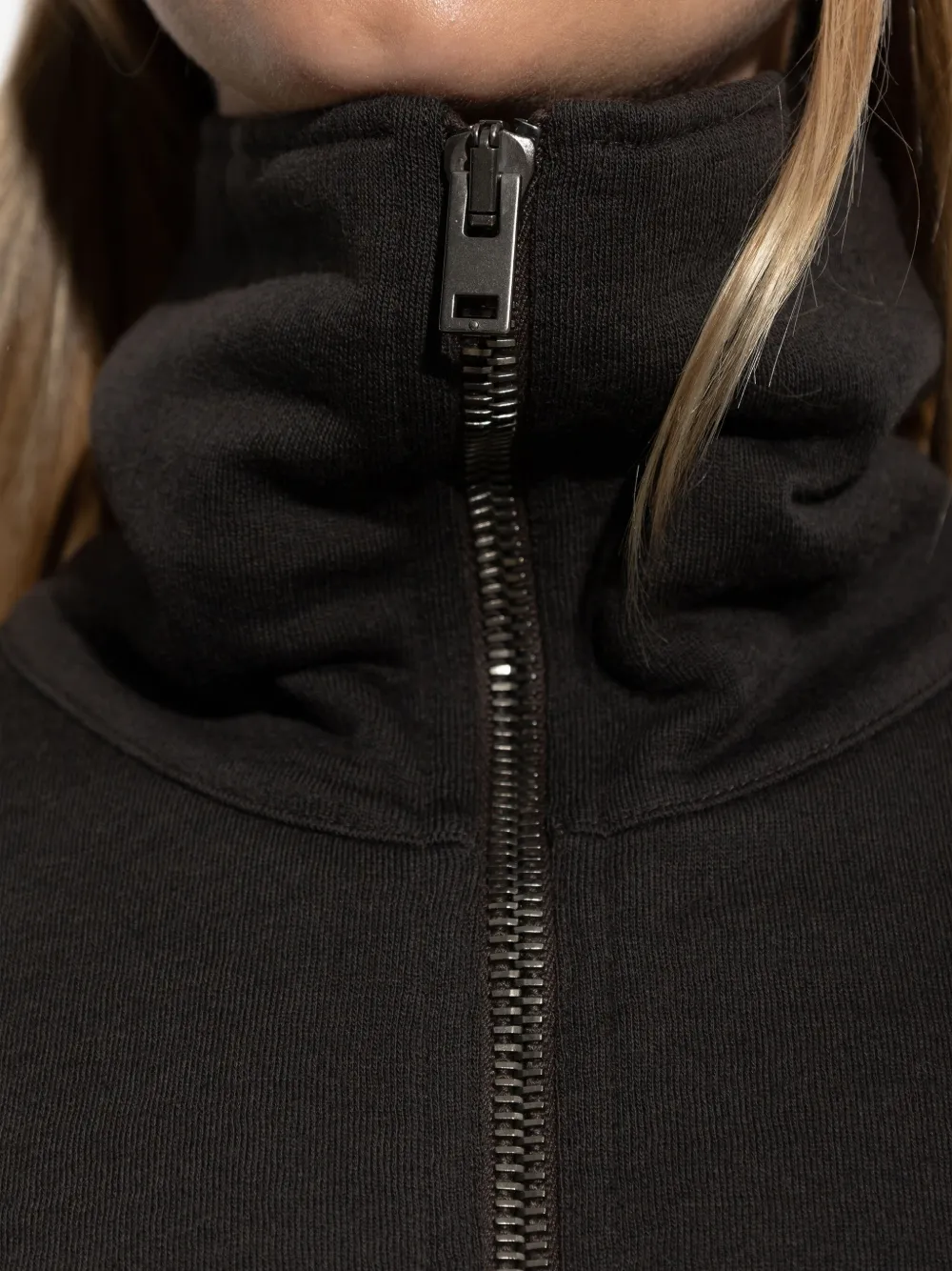LEMAIRE Sweater met rits Zwart