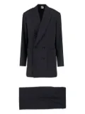 ASPESI double-breasted pocket suit - Black