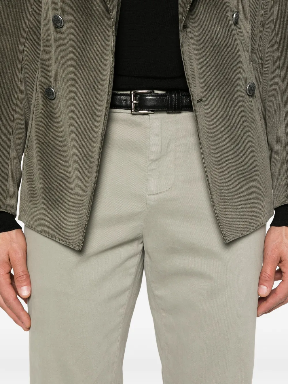 DONDUP slash-pocket chinos Groen