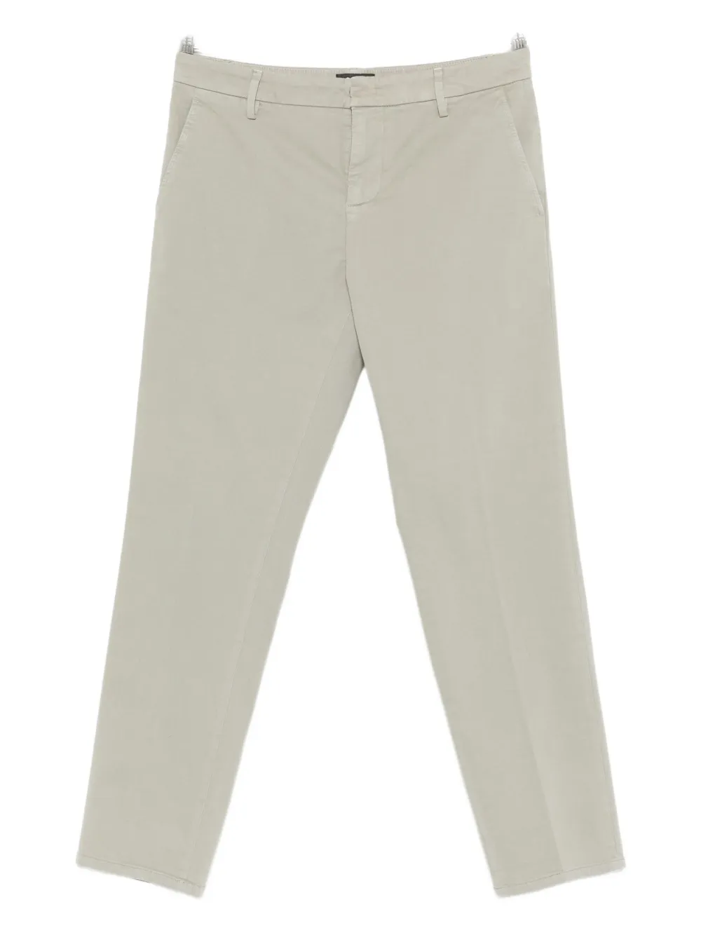 Dondup Slash-pocket Chinos In Gray