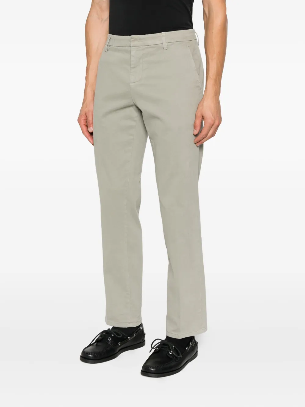 DONDUP slash-pocket chinos Groen