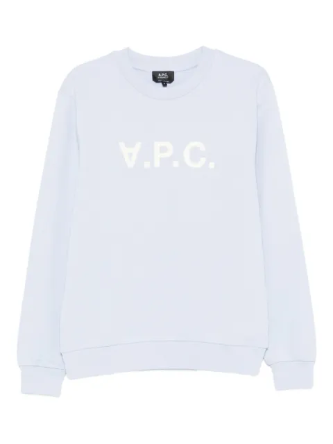 A.P.C. logo-print sweatshirt