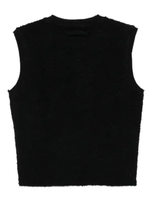 ジャンポールゴルチエ スパンコール ノースリーブ カットソー ベスト