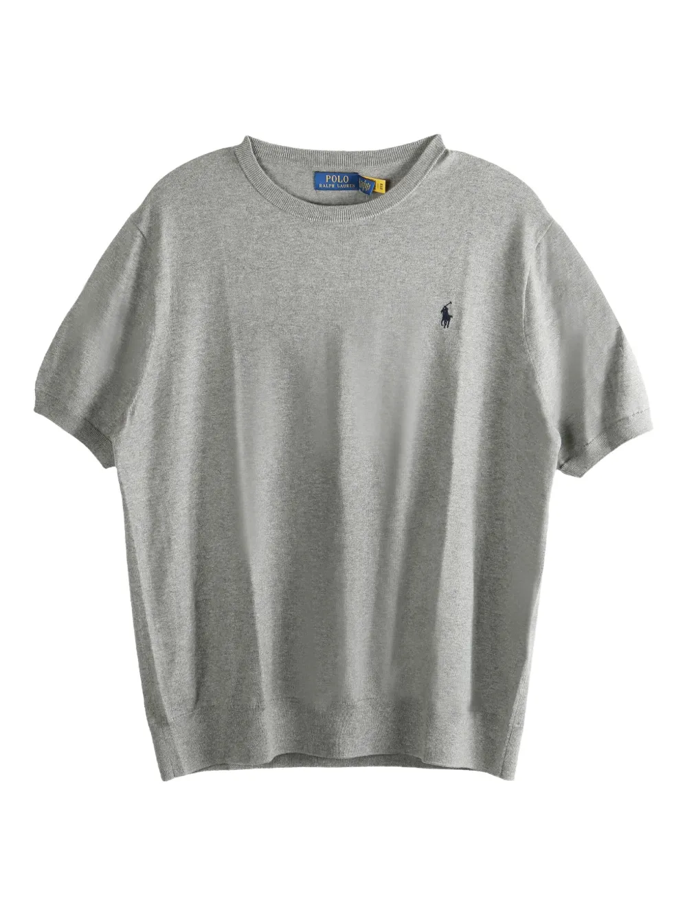 Polo Ralph Lauren Cotton T-shirt In Gray