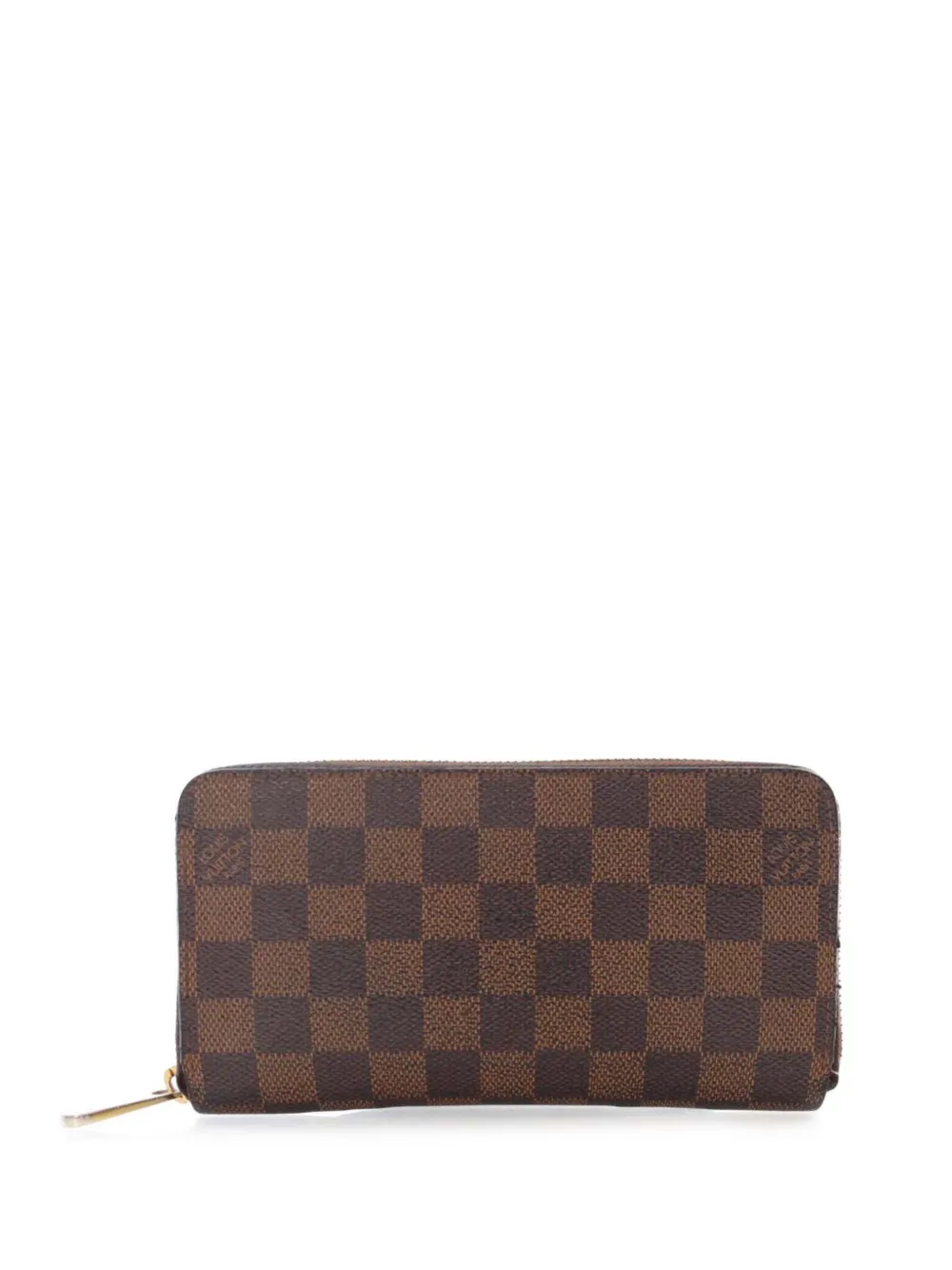 Louis Vuitton Pre-Owned 2012 Damier Ebene Zippy Wallet long wallets - Louis Vuitton Pre-Owned 2012 Damier Ebene Zippy Wallet long wallets -