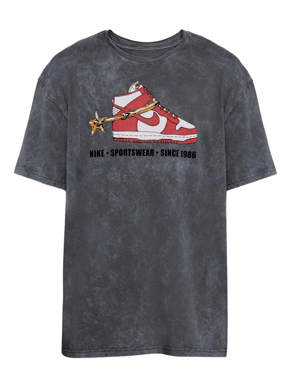 Nike アシッドウォッシュ Tシャツ - グレー Nike アシッドウォッシュ Tシャツ - グレー