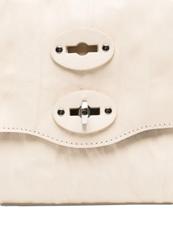 ZANELLAT POSTINA S レディースショルダーバッグ　白／黒 Zanellato Postina ショルダーバッグ S | ニュートラル