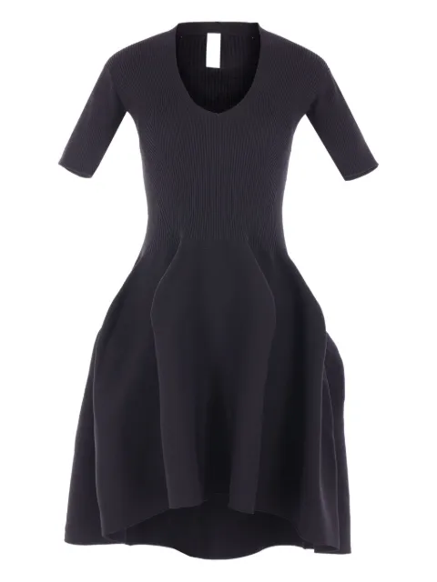 CFCL ribbed V-neck flared dress