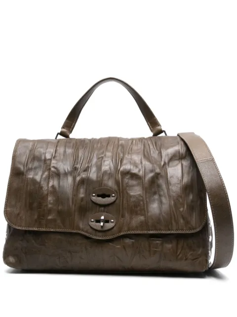 Zanellato medium Postina® leather cross-body bag