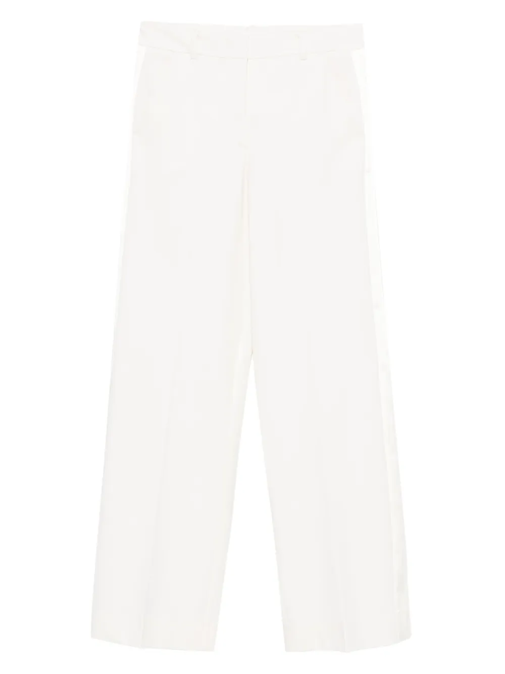 P.a.r.o.s.h Side-stripe Trousers In White