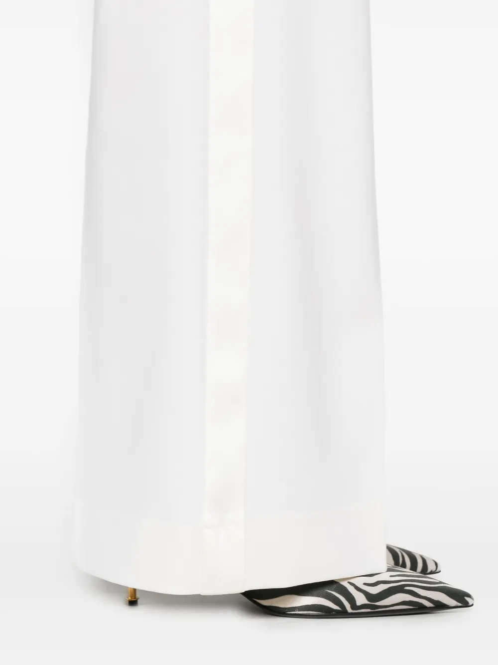 P.a.r.o.s.h Side-stripe Trousers In White