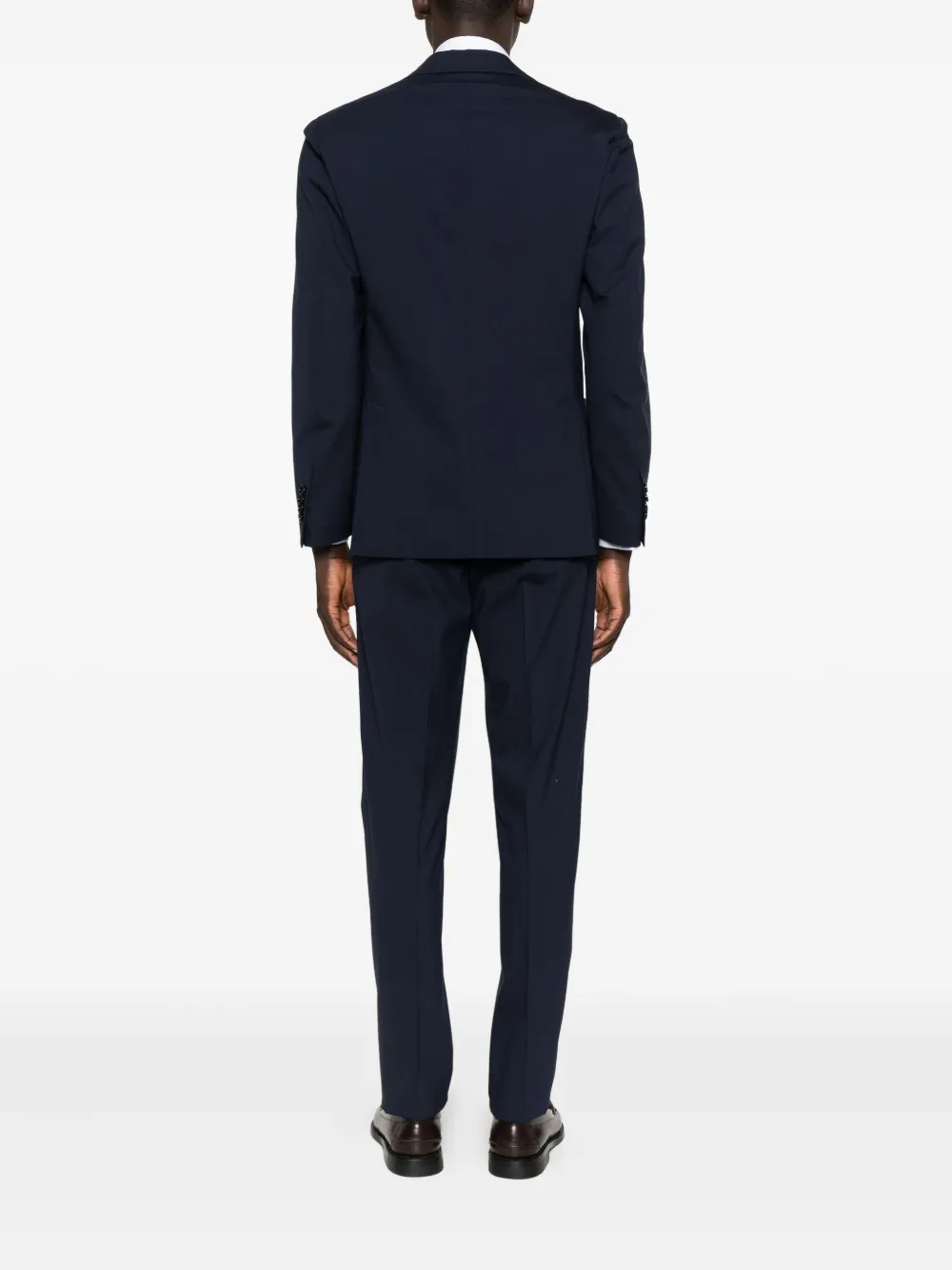 Lardini Pak met enkele rij knopen Blauw